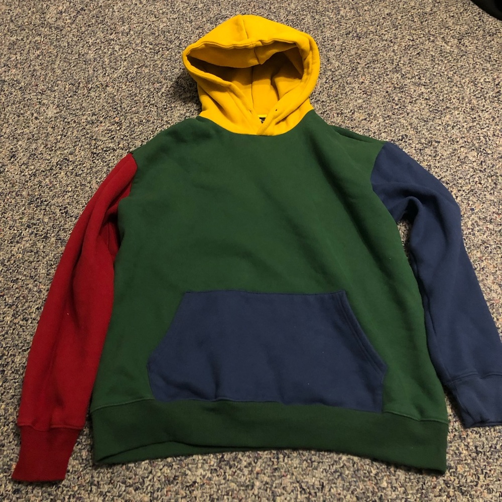 Red Green Blue and Yellow Unisex Hoodie